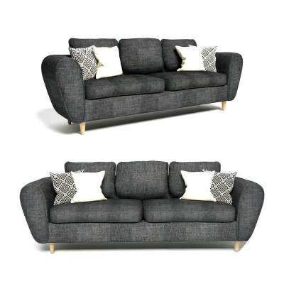 现代双人沙发-32